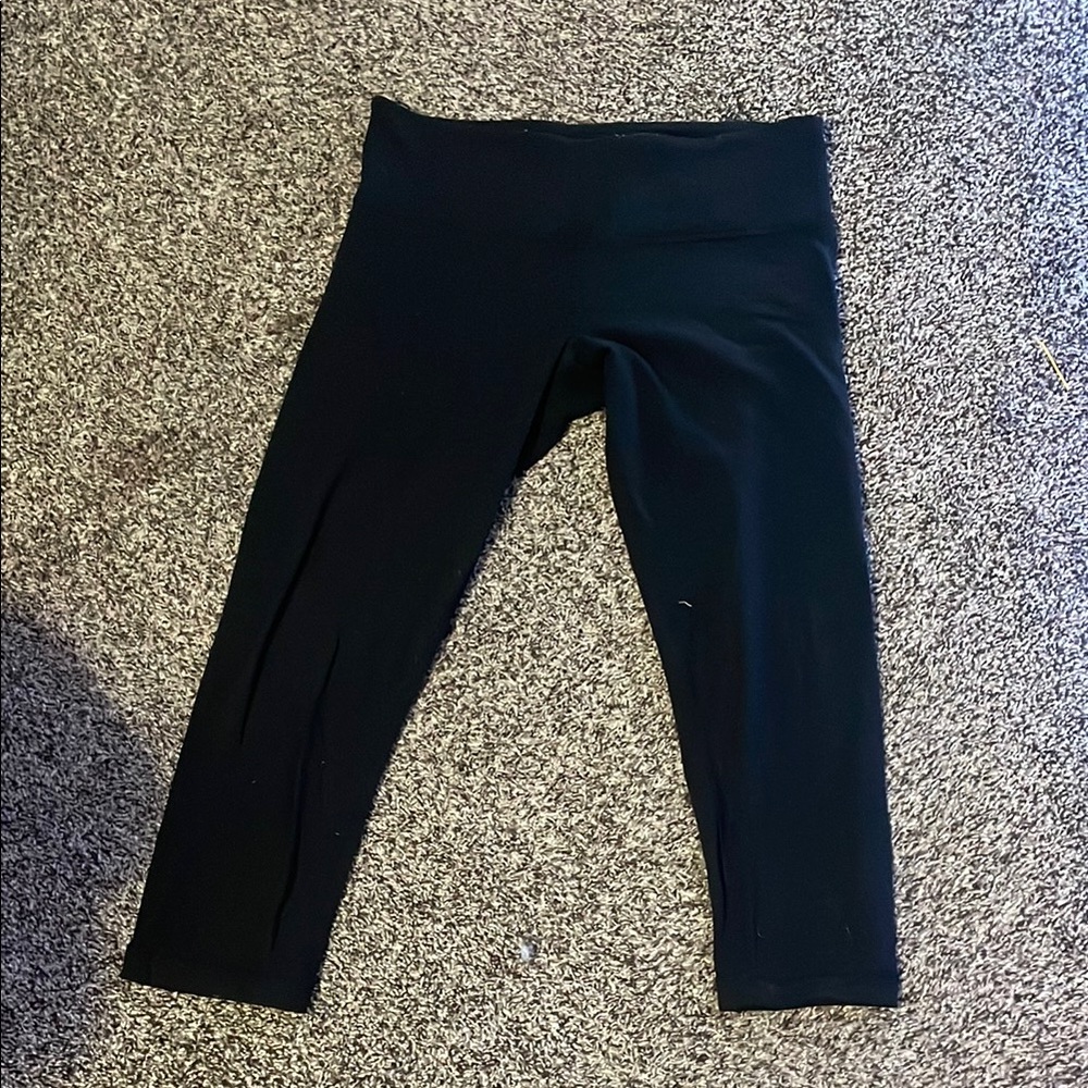 Lululemon Athletica Black Leggings Athletic Fit